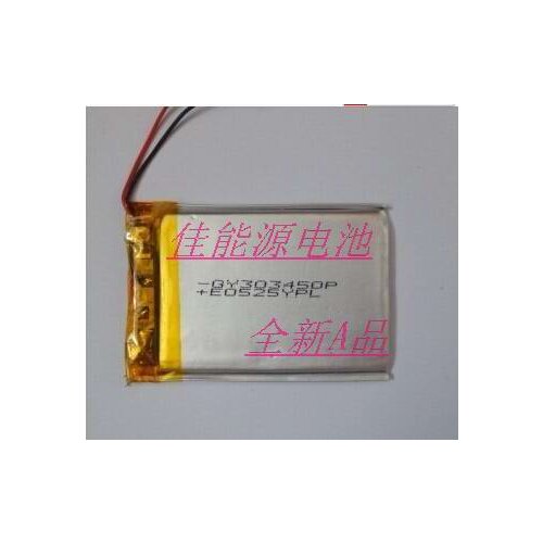 3.7V lithium polymer battery 293450 550MAH wireless phone pedometer M3 battery Rechargeable Li-ion Cell
