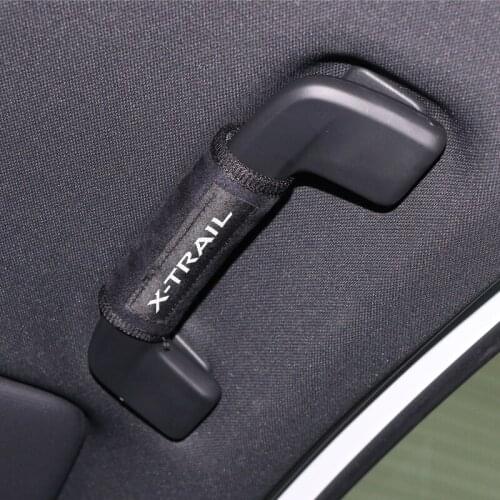 Car Interior Door Handle Cover Soft Plush Armrest Handle Protector cover Accessories for NISSAN X-TRAIL