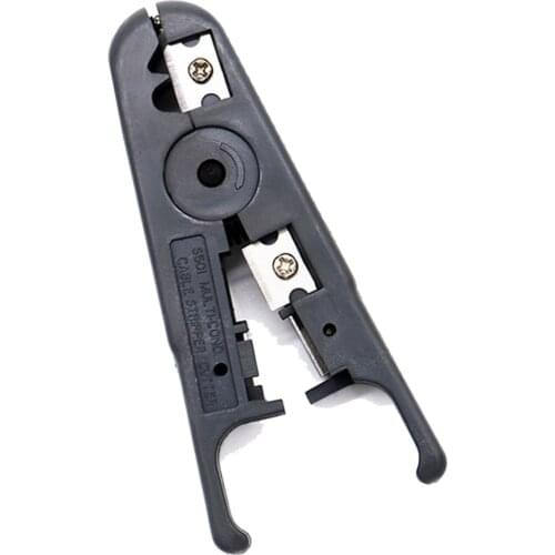Wire Stripper Multi Cable Stripper Pliers Speedy Coaxial Cable Stripping Wire Cutter Tools For UTP / STP 3.2mm-9mm Network Cable