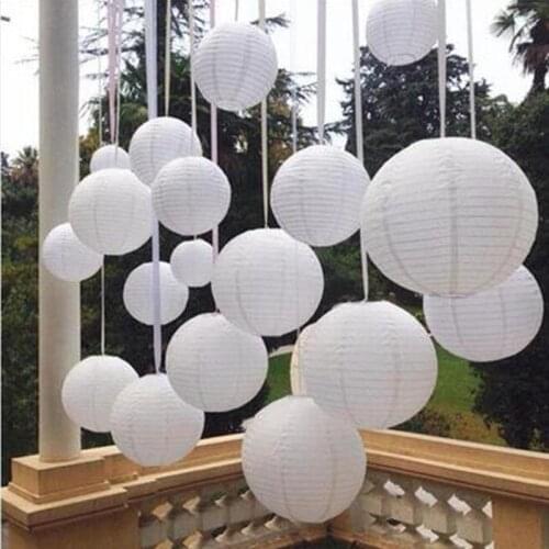 1/2pcs Solar Lampion Outdoor Chinese Paper Ball Hanging Ball Wedding Birthday Party Decoration Supplies Solar Lampion Outdoor