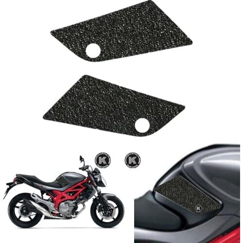 Motorcycle For SUZUKI SFV650 GLADIUS ABS 09-15 DR200S Tank Grip Fuel Stickers Tank Traction Pad Side Knee Grip Protector Decal