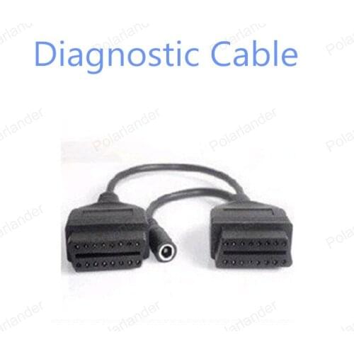 10 Pin to 16 pin OBD2 Cable FEMALE for M-ITSUBISHI 12P OBD2 Adapter Cable Adapter Connector Car Scanner cable