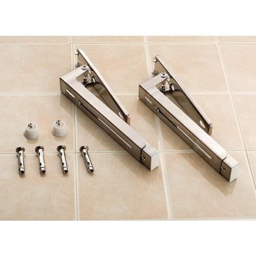 Sturdy Microwave Universal Extendable Folding Wall Mounting Supporting Bracket With Screws