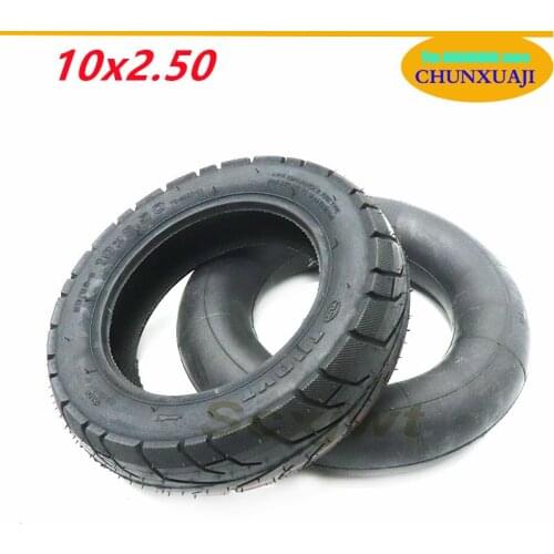 New 10x2.50 Wheel Tyres 10*2.50 for 8/10 Inch Electric Scooter Accessory Electric Scooter Explosion Proof Tires Inner Tubes