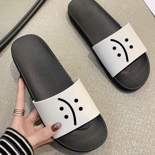 2021 Shoes For Woman Summer Bathroom Anti-slip Slides Print Beach Soft Sole Flip Flops Indoor Sandals Fashion home Slippers