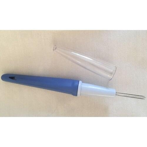 WFPFBEC wolvilt DIY wool for needle felting wool roving fiber tools kit handle FELTING NEEDLE with 3 needles crafa feutrine