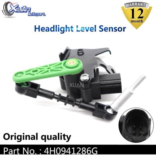 Xuan High Quality Automobile Headlight Level Sensor 4H0941286G For Audi A6 A7 A8 S6 S8 RS7 quattro L 4H 3.0 TFSI