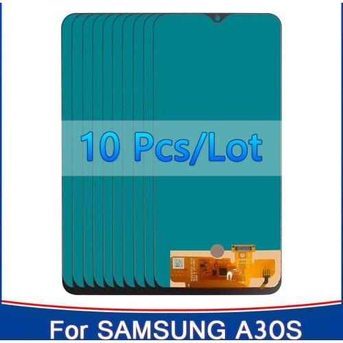 Wholesale 10pcs TFT Incell LCD Replacement For SAMSUNG Galaxy A30S A307 A307F LCD Display Touch screen Digitizer Assembly 6.4