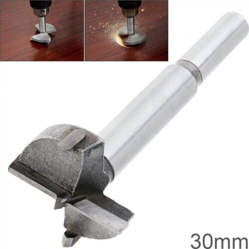 1pc 30mm Wood Drill Bits Hinge Boring Hole Saw Drill Woodworking Hole Opener for Wood Plastic Plywood