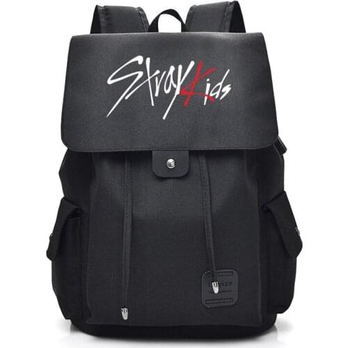 Anime Stray USB Port Backpack Bag Zipper Messenger School Students Book Daypack Large Capacity Boy Travel