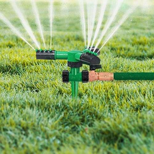 Automatic 360 Degree Rotating Lawn Sprinkler Hose Garden Lawn Irrigation Tool Sprayer Irrigation System Water Sprinklers Lawn