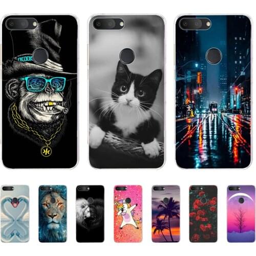 Case For Alcatel 1S Cases Silicon Cute Painted Phone Coque For Alcatel 1S 2019 5024D 5.5 inch Covers Bumper Soft TPU Back Shell