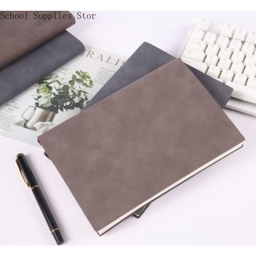 A5 Business Sheepskin Notebook Office Handbook Supplies Record Book Journal Notebook