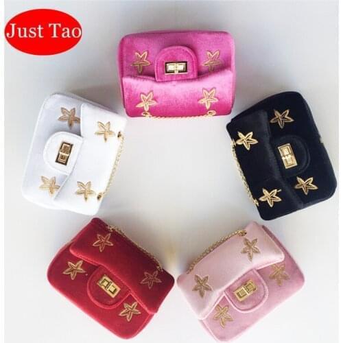 DHL Free Shipping Just Tao Childrens Fashion Star Messenger bags Kids Small Coin Purse Mini wallets for baby Kid BAGS JTD029