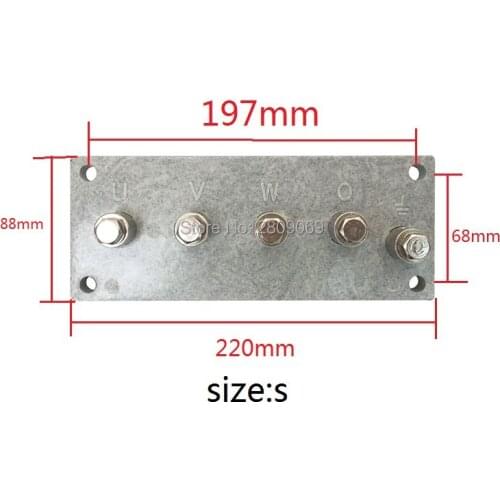 Kiger Diesel generating set fittings mute generating unit wiring platoon low noise unit junction plate copper terminal