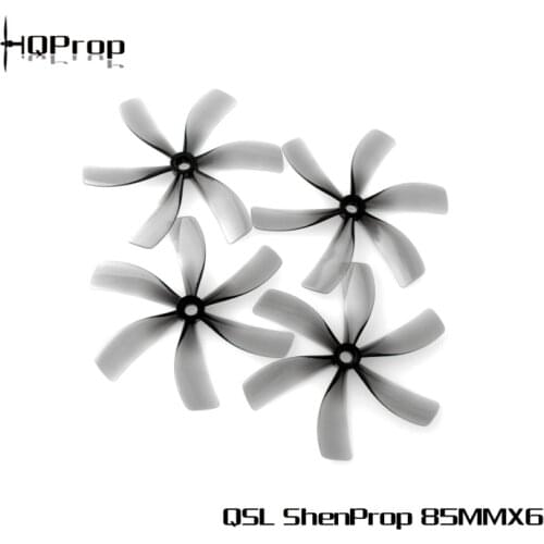 HQPROP QSL ShenProp Duct-85MMX6 85mm 6-Blade PC Propeller for RC FPV Racing Freestyle 3.5inch Cinewhoop Ducted Drones
