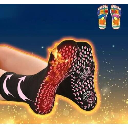 Magnetic Therapy Tourmaline Socks Self-Heating Socks AthleteS Foot Cracked Feet Cold Anti-Freezing Warm Foot Socks