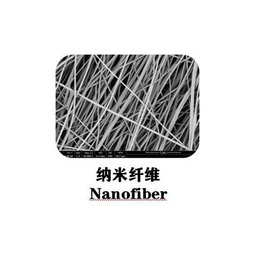 Nanofiber membrane electrostatic spinning multi-material nano-filter paper nano-mask battery diaphragm micropermeable membrane
