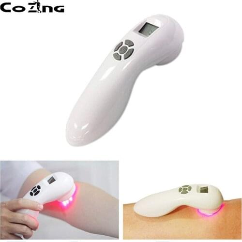 Small size wounds healing lasers with 808nm and 650nm laser pain free low level laser therapy device home use