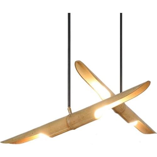 New Chinese Pipe Bamboo Lantern Pendant Lights Japanese Tea Room Living Dining Room Homeclub Tube Hanging Lights Lamps Fixtures