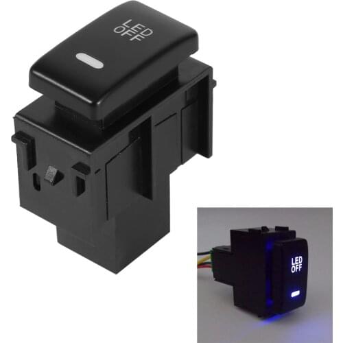 Car Fog Light Switch Daytime Running Lights Switch For NISSAN Qashqai Juke Tiida Almera Car Accessories 12V