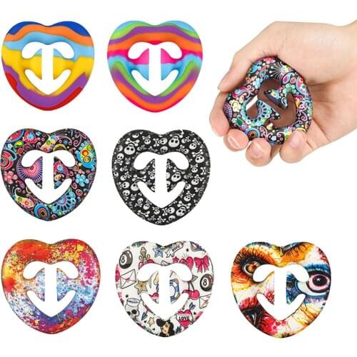 Simple Snapperz Silicone Grip Device Dual Antistress Fitness Grip Ring Finger Grip Snap Hand Fidget Sensory Toy Brinquedos