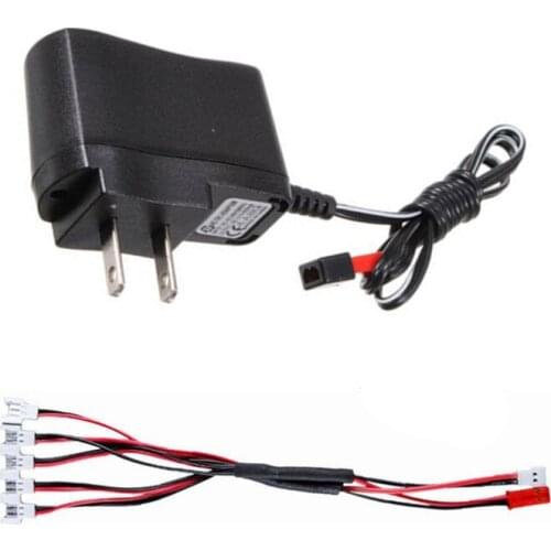 Syma X5C Charger+5 in 1 Balance Charging Cable Syma X5C X5CSC H107 Battery for 2.4G X5C 6 Axis Gyro RC Quadcopter helicopter