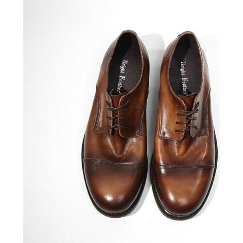 Fashion Men Oxford Shoes Classic Shoes Style Lace up Mans Wedding Office Party Dress Leather Shoes Men