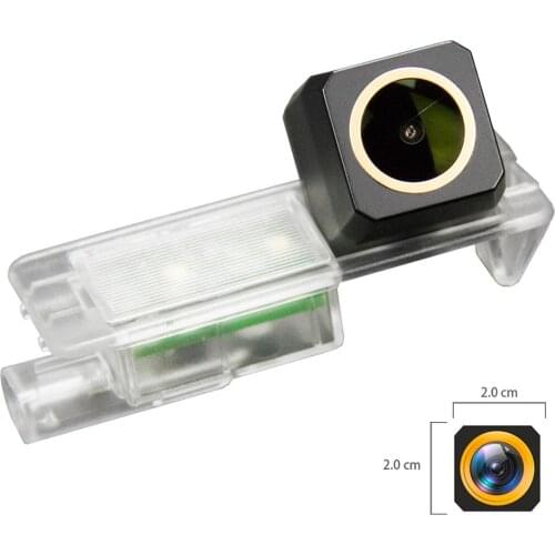 HD 1280x720p Golden Camera Rear View Camera for Cadillac CT6 2019-2020 Reversing Backup Camera Night Vision Camera Waterproof