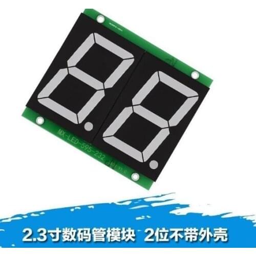 2-bit Nixie Tube 74HC595 Static Drive Nixie Tube Display Module 2.3 Inch Led Nixie Tube Module
