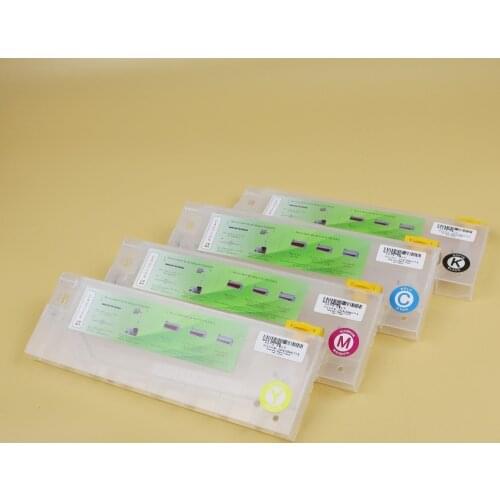 6 pcs newest solvent empty CISS ink cartridges Roland bulk ink system for Mimaki jv33 bulk system cartridges