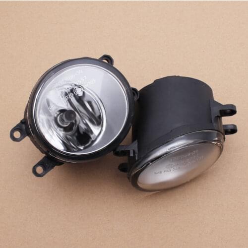 Car Fog Light Lamps H11 Bulbs Amber Day Light DRL for 2007-2011 Toyota Camry for 2008-2014 Lexus LX570 Auto Fog Lamp Assembly