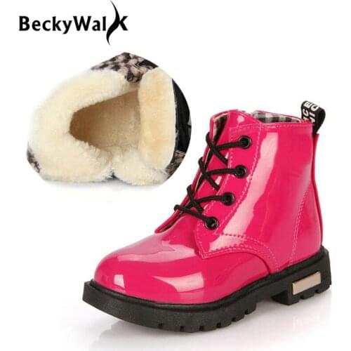 BeckyWalk Winter Shoes For Girls