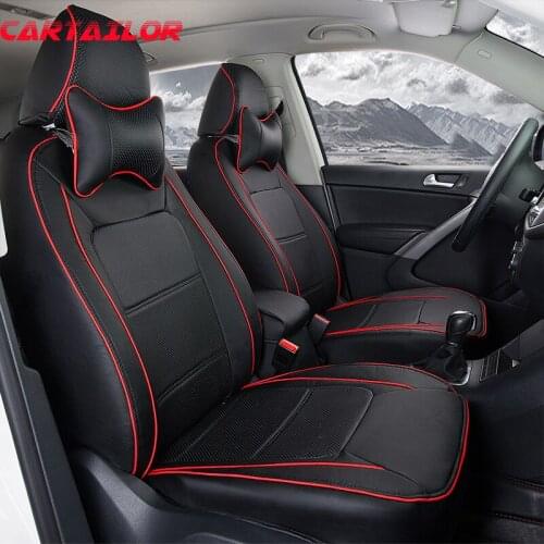 CARTAILOR PU leather car seat cover for benz cla class seat covers sets custom fit car seats protection interior accessories