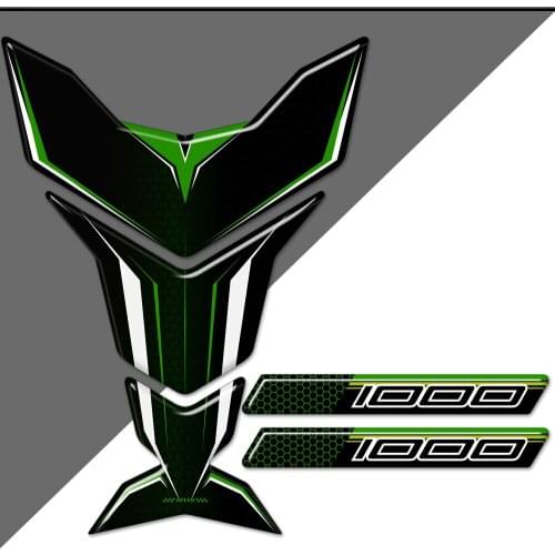 For Kawasaki Ninja 400 650 1000 Tank Pad Stickers Decal Kit Knee Emblem Badge Logo Protector Fairing Motorcycle 2018 2019 2020