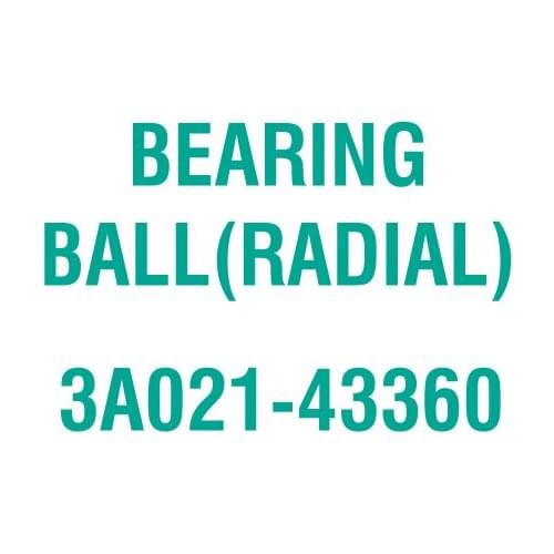 For Kubota 3A021-43360 BEARING BALL(RADIAL)
