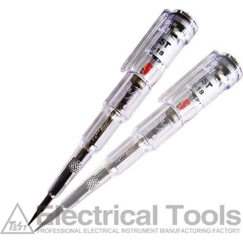 1PC Waterproof Induced Electric Tester Pen Probe light Voltage Tester Detector AC/DC 70-250V Test Pen Pencil Screwdriver