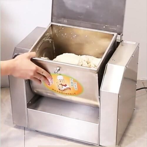 Electric Kneading machine 5kg flour Mixers merchant dough Spin Mixer stainless steel Pasta Stirring food Making Bread 220v 110v