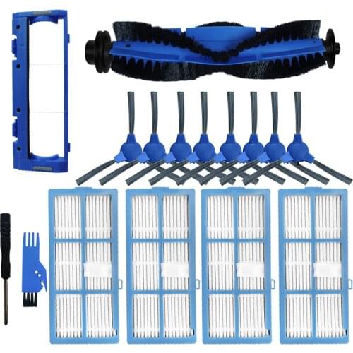 Main Brush HEPA Filter Side Brush for Goovi 1600PA D380 D382 Coredy R3500 DeenKee DK600 Robotic Vacuum Cleaner Parts