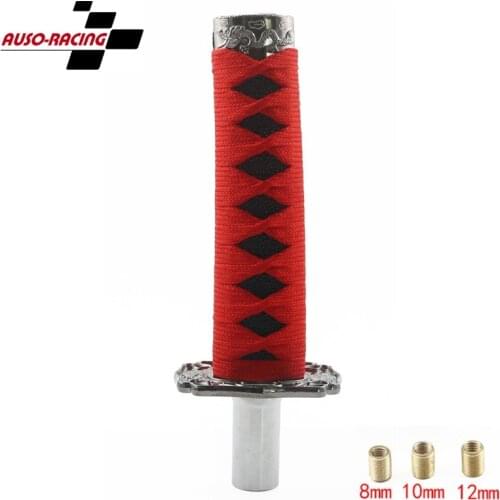 10cm jdm-Universal Car Racing Manual Katana Gear Shift Knob Samurai Sword Shift Knob