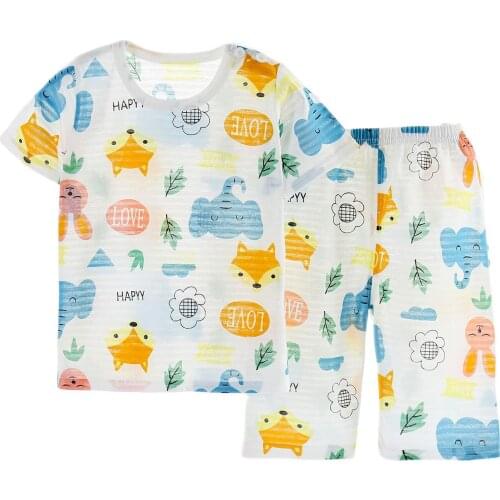 18M-24M-3T-5T-6T Baby Boy Clothes Sets Summer 2021 Short Sleeves Fashion Kids Boutique Clothing Wholesale 100% Pure Cotton