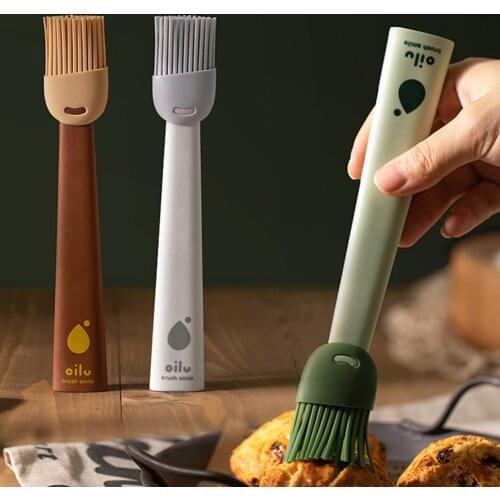 Silicone Baking BBQ Basting Brush Bakeware Pastry Bread Oil Cream Cooking Baking Kitchen Accessories For Outdoor Camping