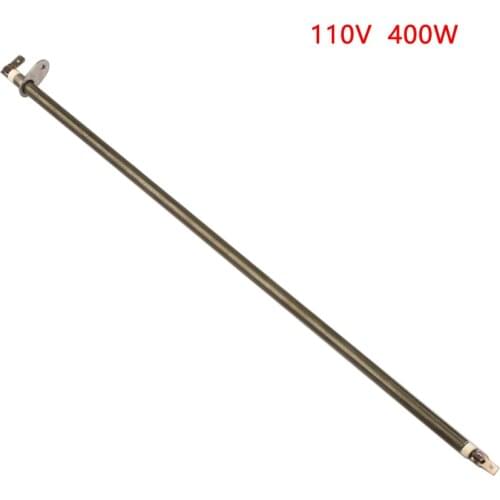 2 pieces of 110V 250-400W 310mm/370mm/410mm Heating Element for Electric Oven Electric Heat Tube with Metal Sheet by Annealing