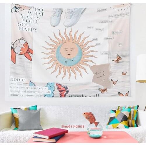 WONDERWALL tapestry wall decoration Mandala tapestry witchcraft Bohemian Hippie home decoration yoga mat