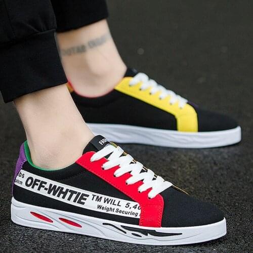 2021 spring and autumn new mens casual shoes sneakers all-match trend light and comfortable wear-resistant canvas shoes