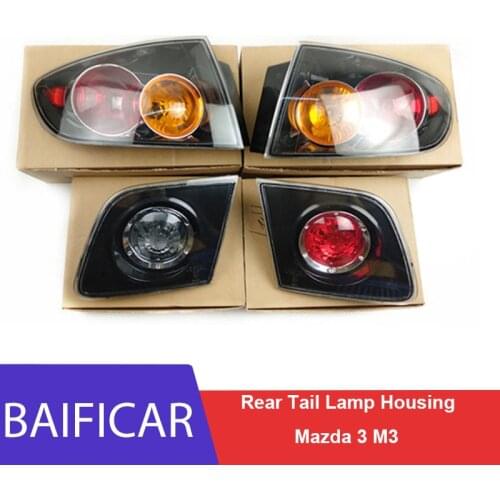 Baificar Brand New High Quality Taillights Rear Lamp Shell Reversing Brake Lampshade Housing For Mazda 3 M3