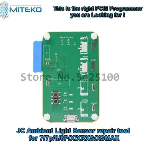 JC Pro JC V1 Light sensor true tone repair vibration recovery for 6 7 Plus 8 Plus X XS MAX XR touch Chip JC PRO 1000S programmer