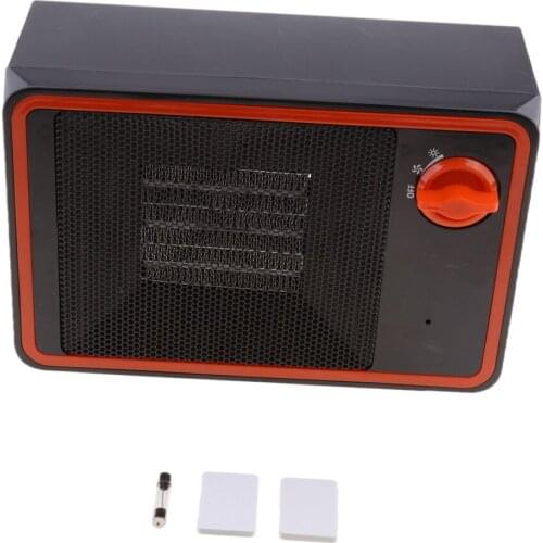 350W Truck Lorry Heater Cooler Defroster Fan Overheat Protection Universal