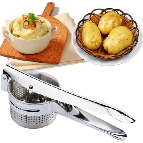 Ricers Vegetables Yams Handheld Masher Strainer Heavy Press Manual Commercial Squash Food Potato Ricer Stainless