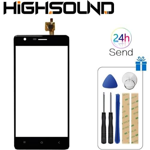 5.0'' Mobile Phone Touch Glass For Oukitel K4000 Lite Touch Screen Glass Digitizer Panel Lens Sensor Tools Free Adhesive
